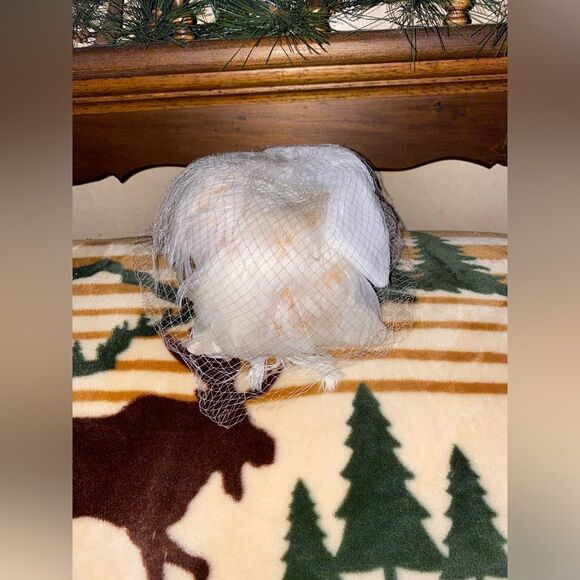 1950’s Union made hat. Bow and 2 tone feathers. main image 4